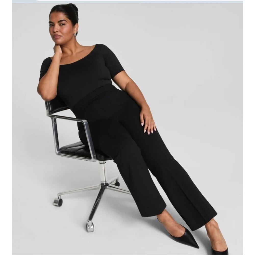 SPANX Perfect Black Wide leg Women's Pants